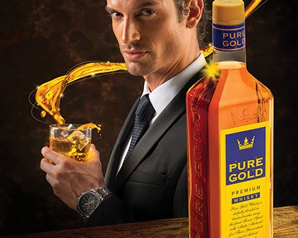 Pure Gold campaign artwork