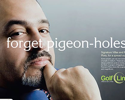 Golf Links campaign artwork